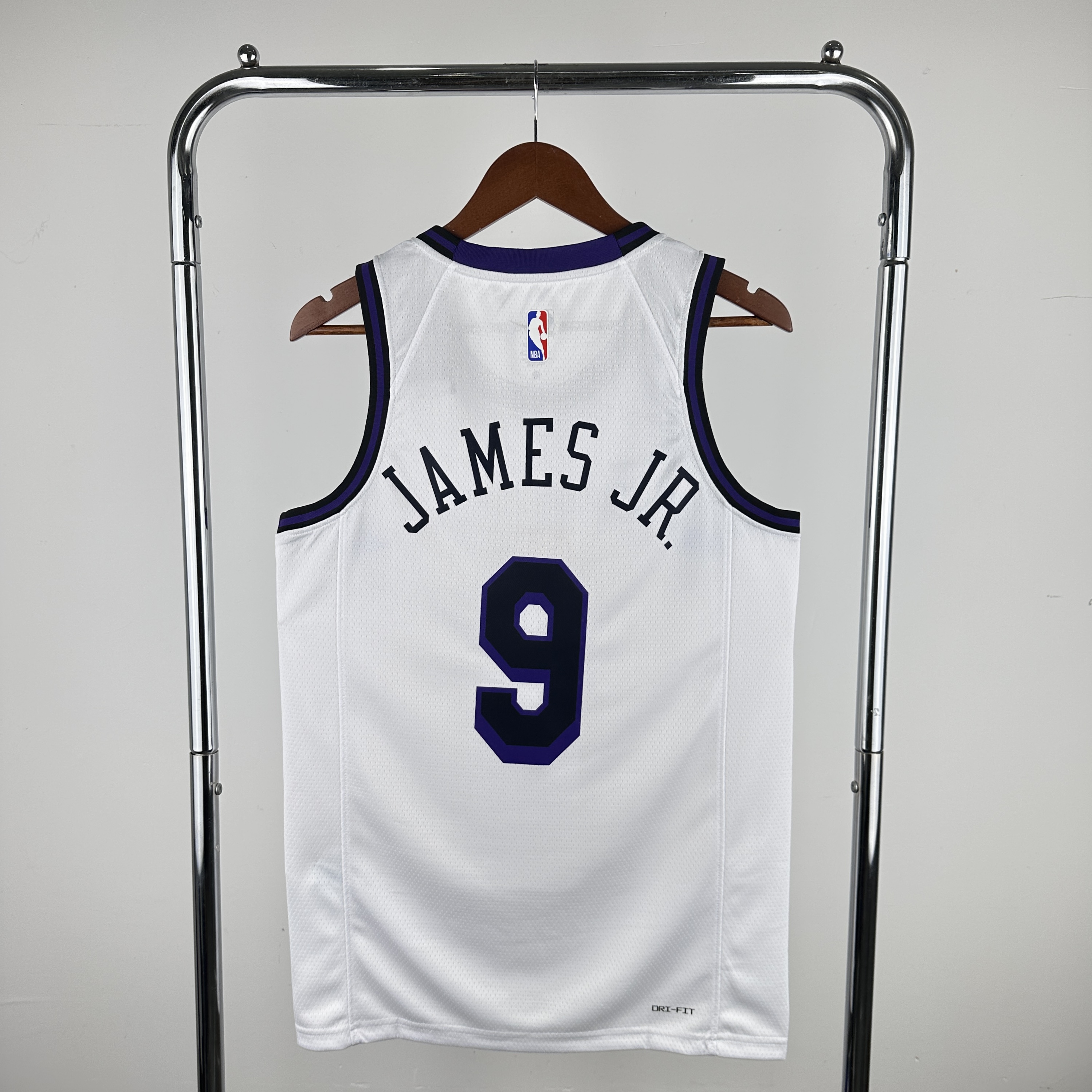 Men Los Angeles Lakers 9 James JR. Stitched white style #2 NBA 2024 Jersey->los angeles lakers->NBA Jersey
